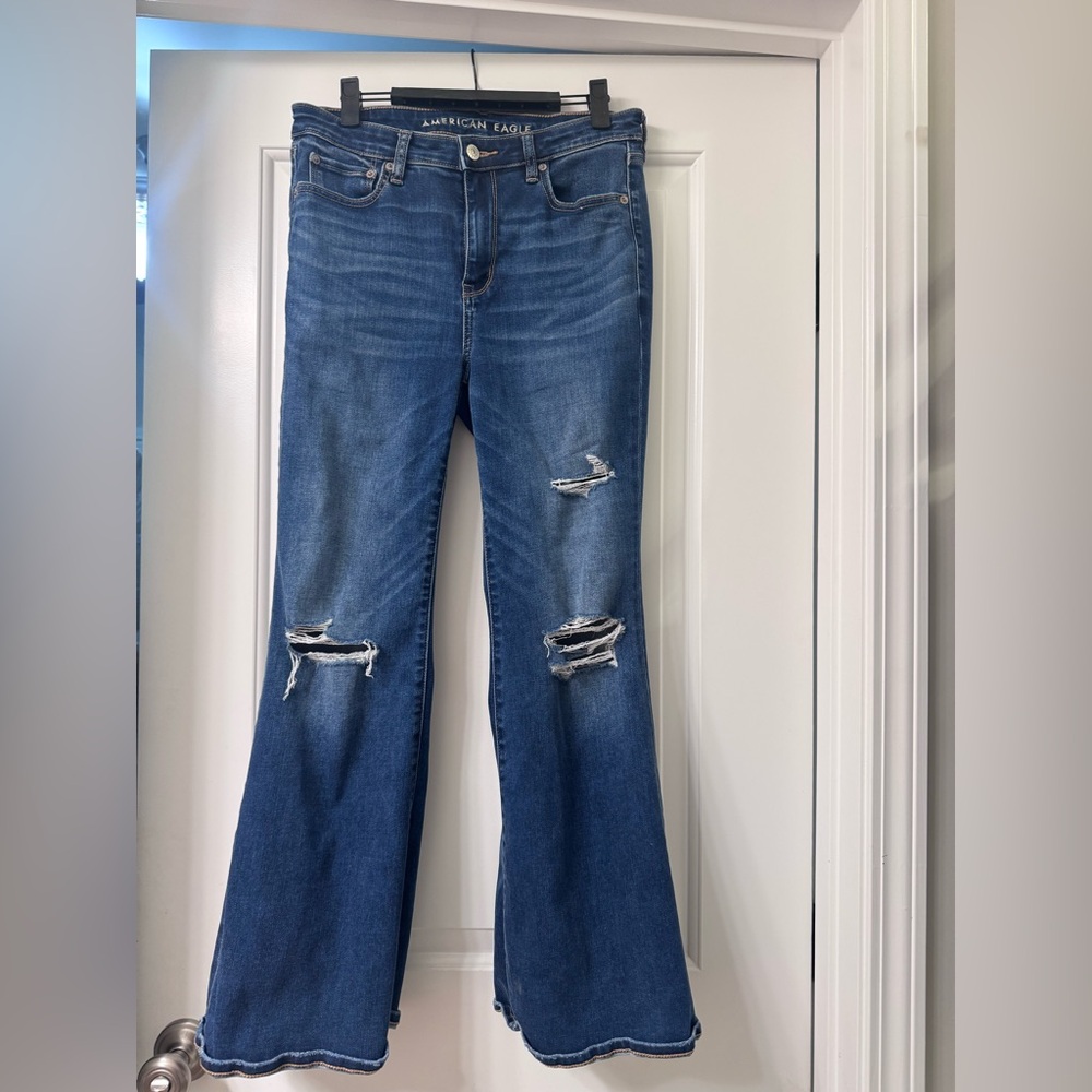 American eagle flare jeans